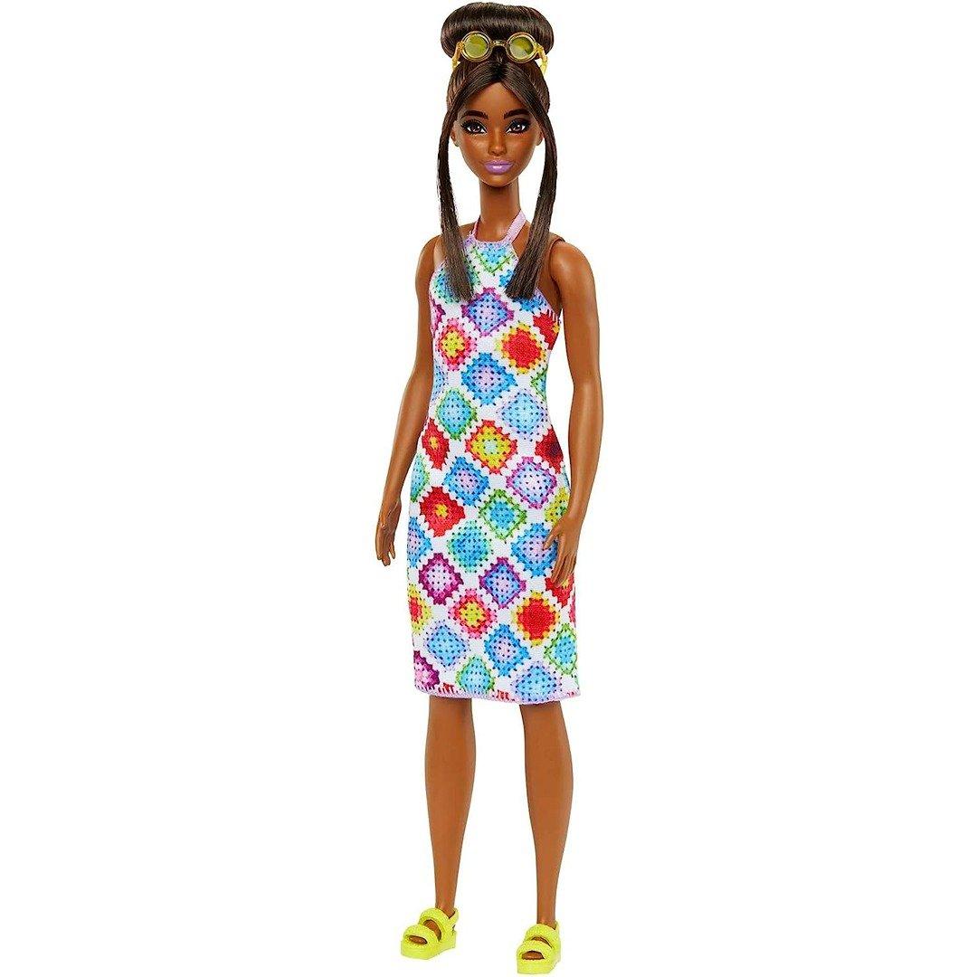 Fashionistas Doll with Brown Hair in Bun