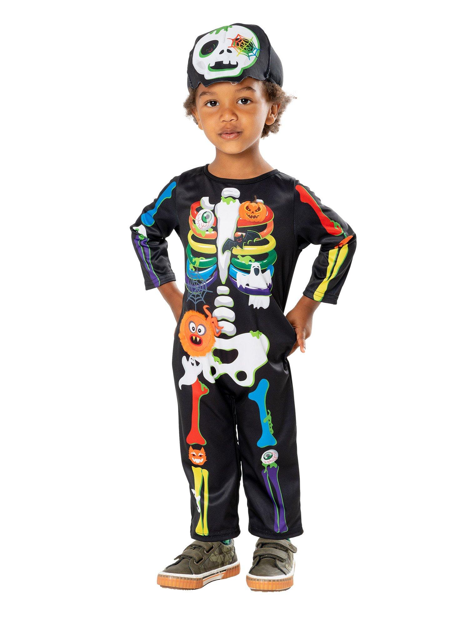 Kids Mini Bones Skeleton Costume