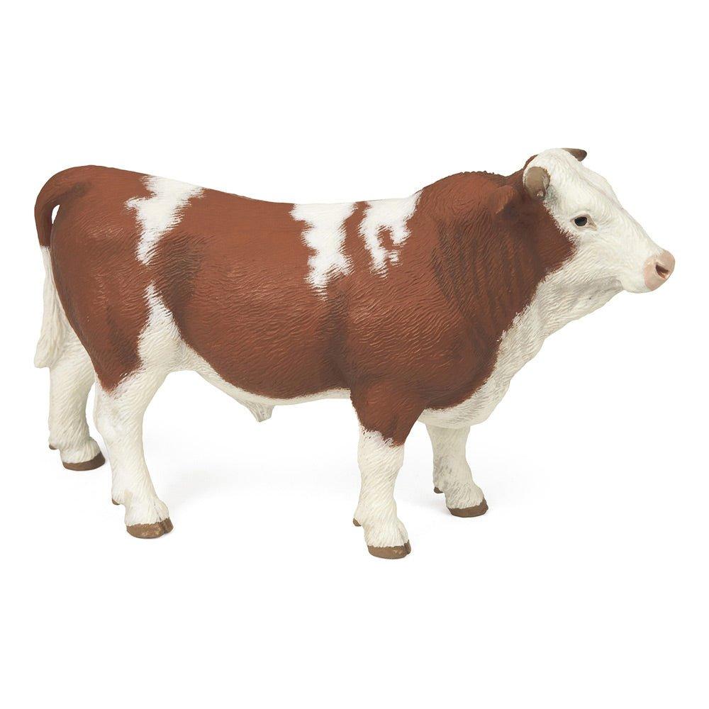 Farmyard Friends Simmental Bull Toy Figure (51142)