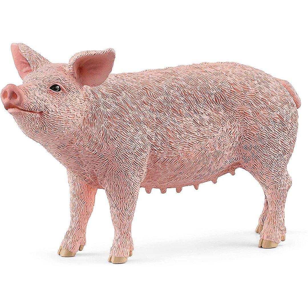 13933 Farm World Pig Figurine