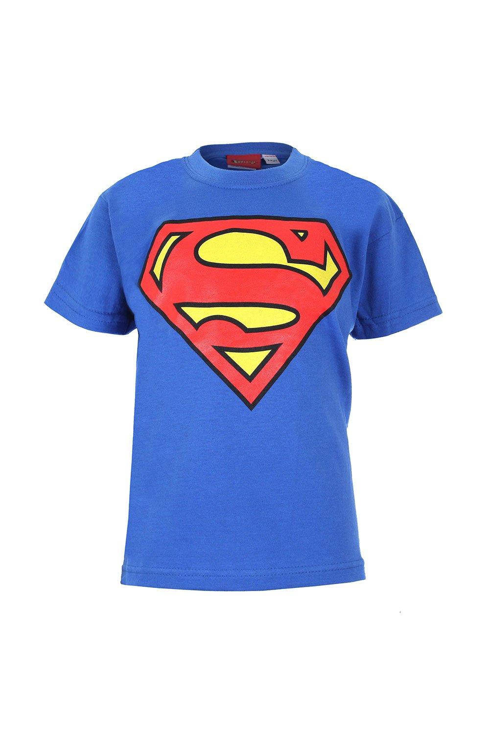 Superman Logo Cotton T-Shirt