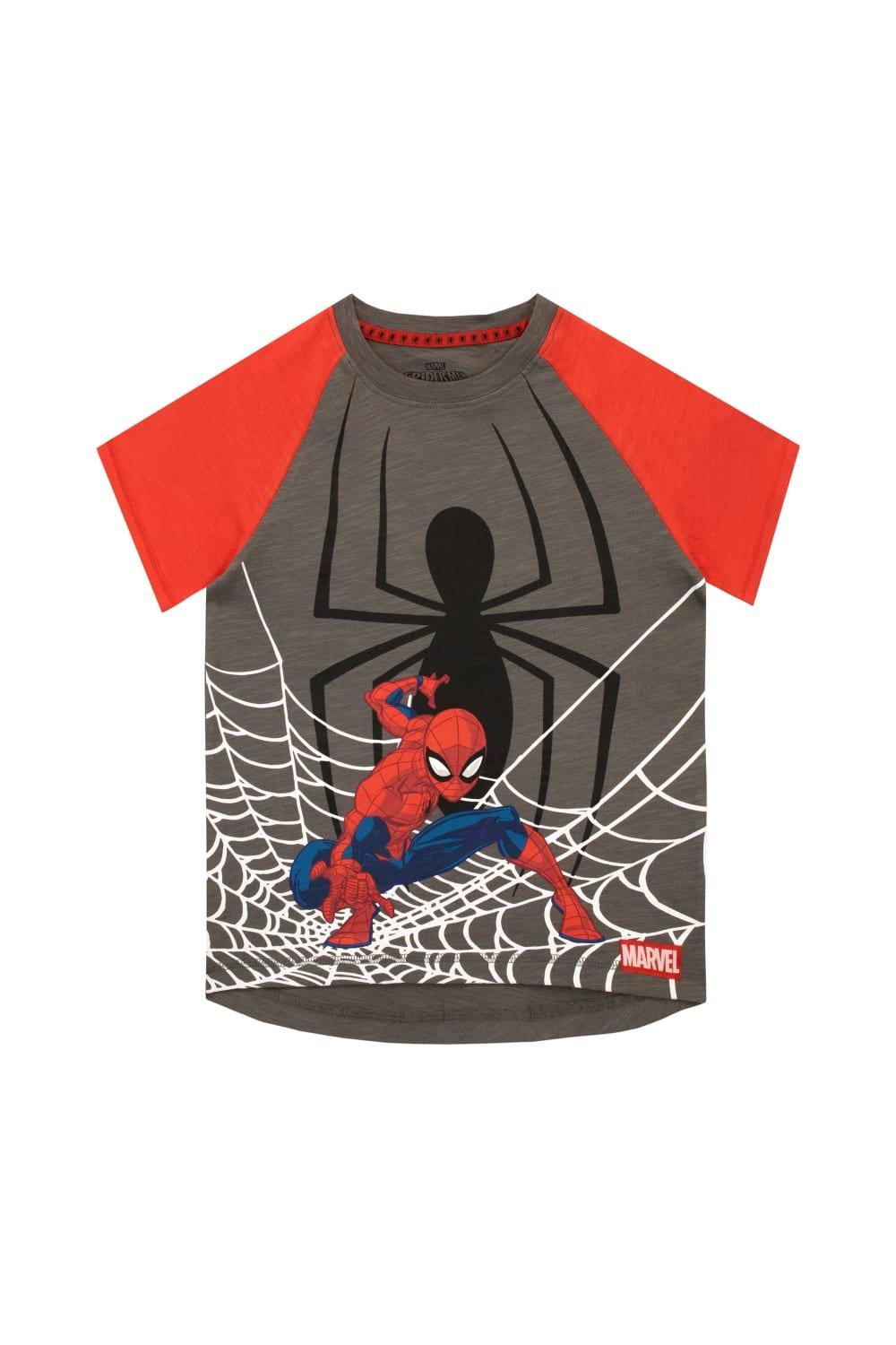 Spiderman Spidey And Web T-Shirt