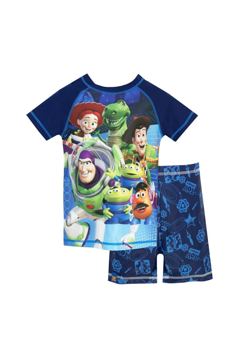 Toy Story Woody And Friends Two Piece Swim Set