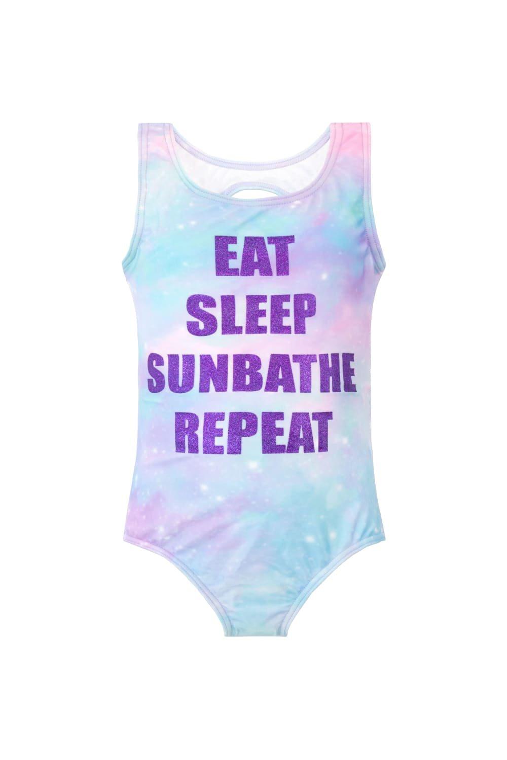 Eat Sleep Sunbathe Swimsuit