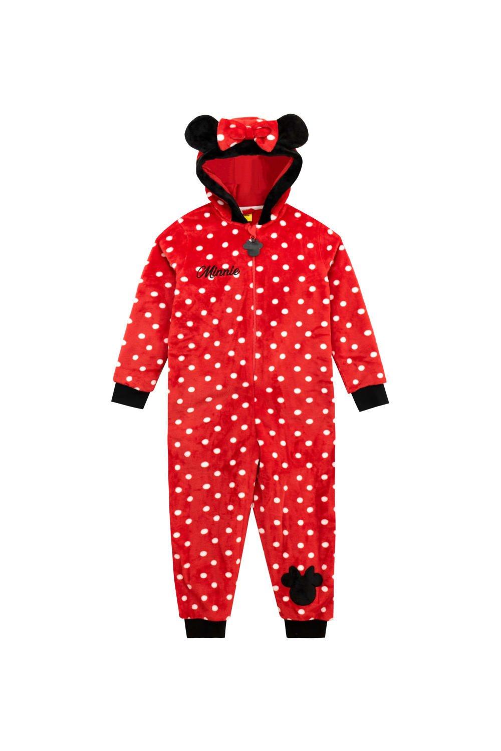 Minnie Mouse Onesie Fleece All In One