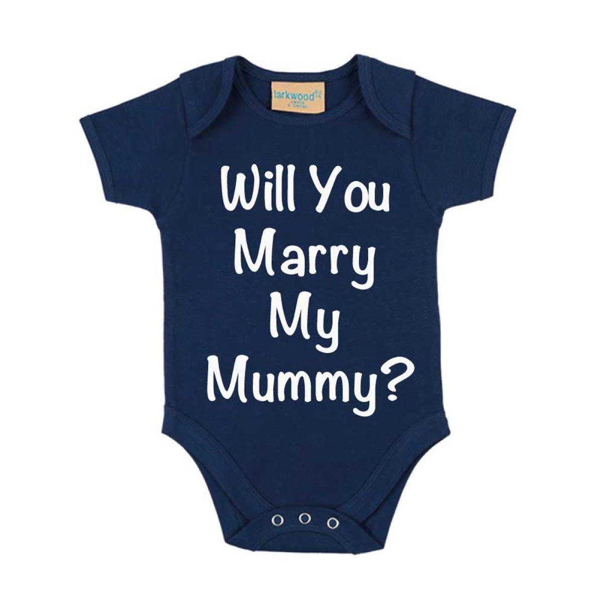 Will You Marry My Mummy? Short Sleeve Baby Grow