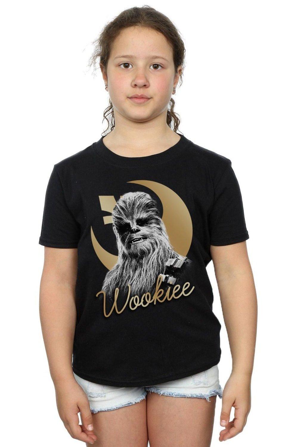 The Last Jedi Gold Chewbacca Cotton T-Shirt