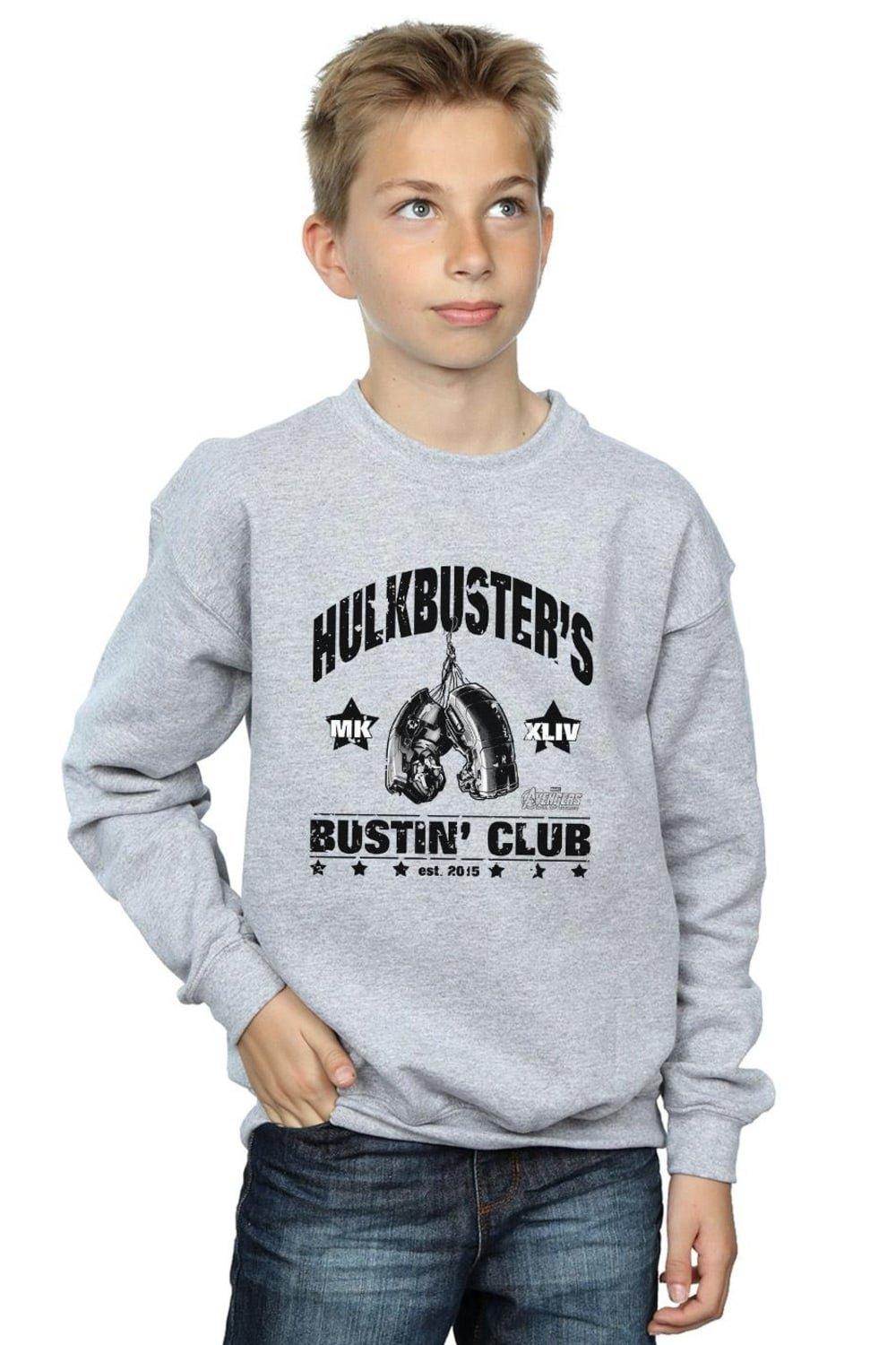 Iron Man Hulkbuster’s Bustin’ Club Sweatshirt