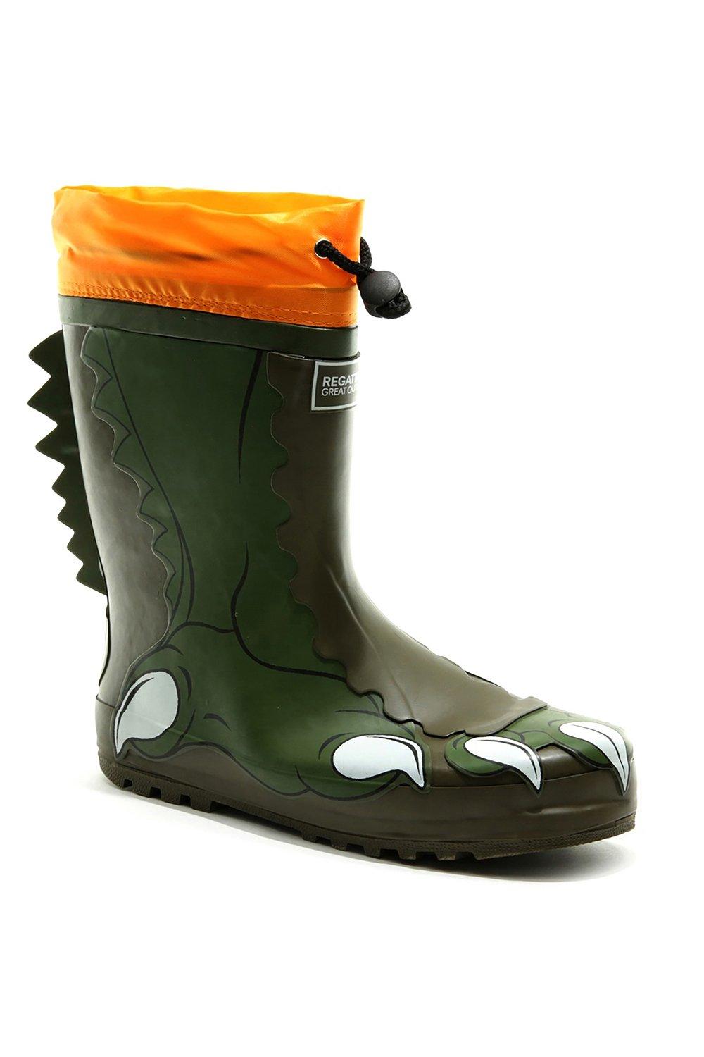 ’Mudplay Junior’ Animal Design Vulcanised Rubber Wellington Boots