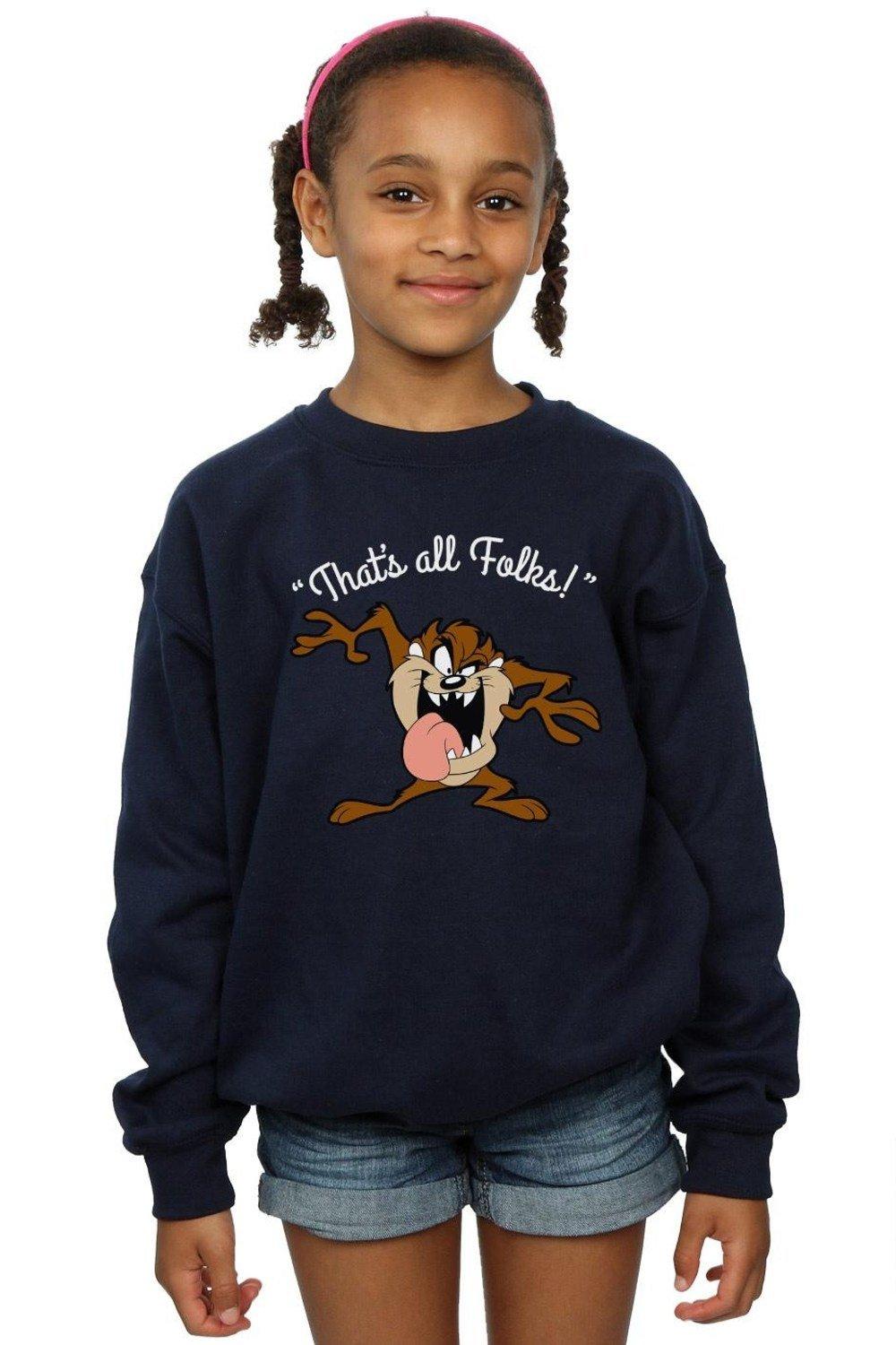 Taz That’s All Folks Sweatshirt