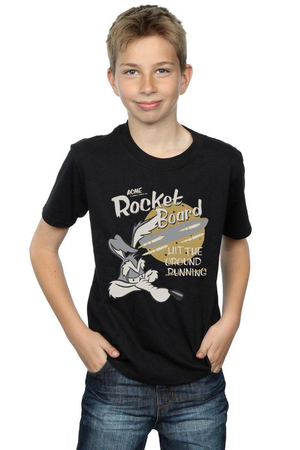 Wile E Coyote Rocket Board T-Shirt
