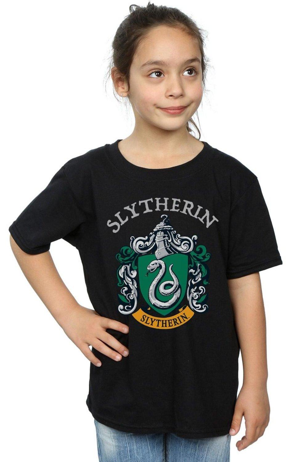 Slytherin Crest Cotton T-Shirt