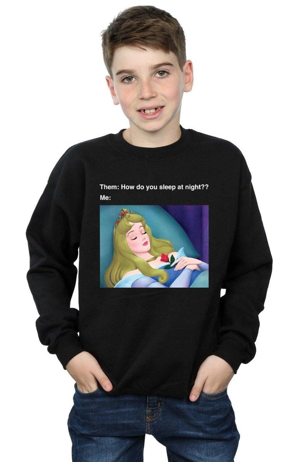 Sleeping Beauty Meme Sweatshirt