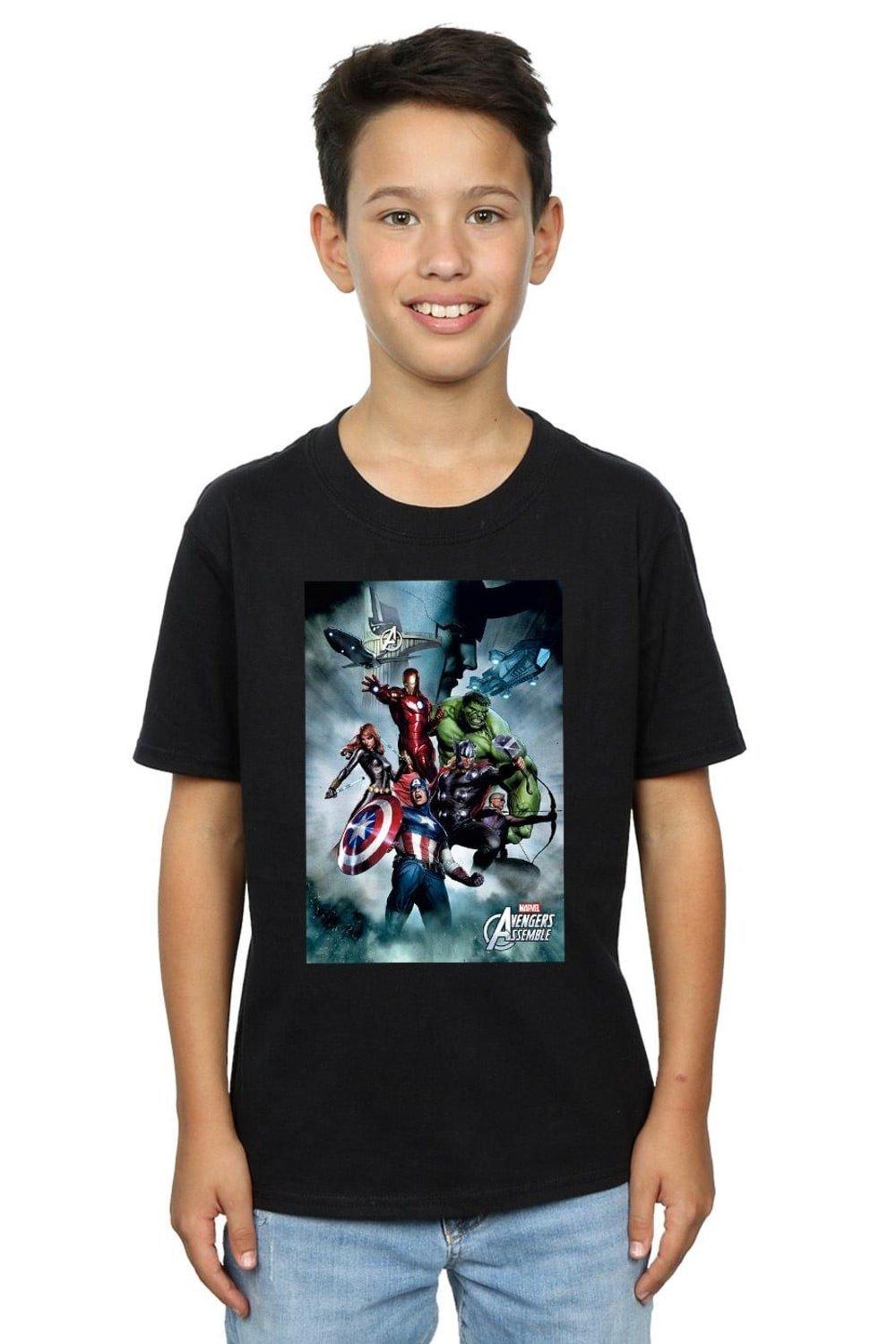 Avengers Team Montage T-Shirt