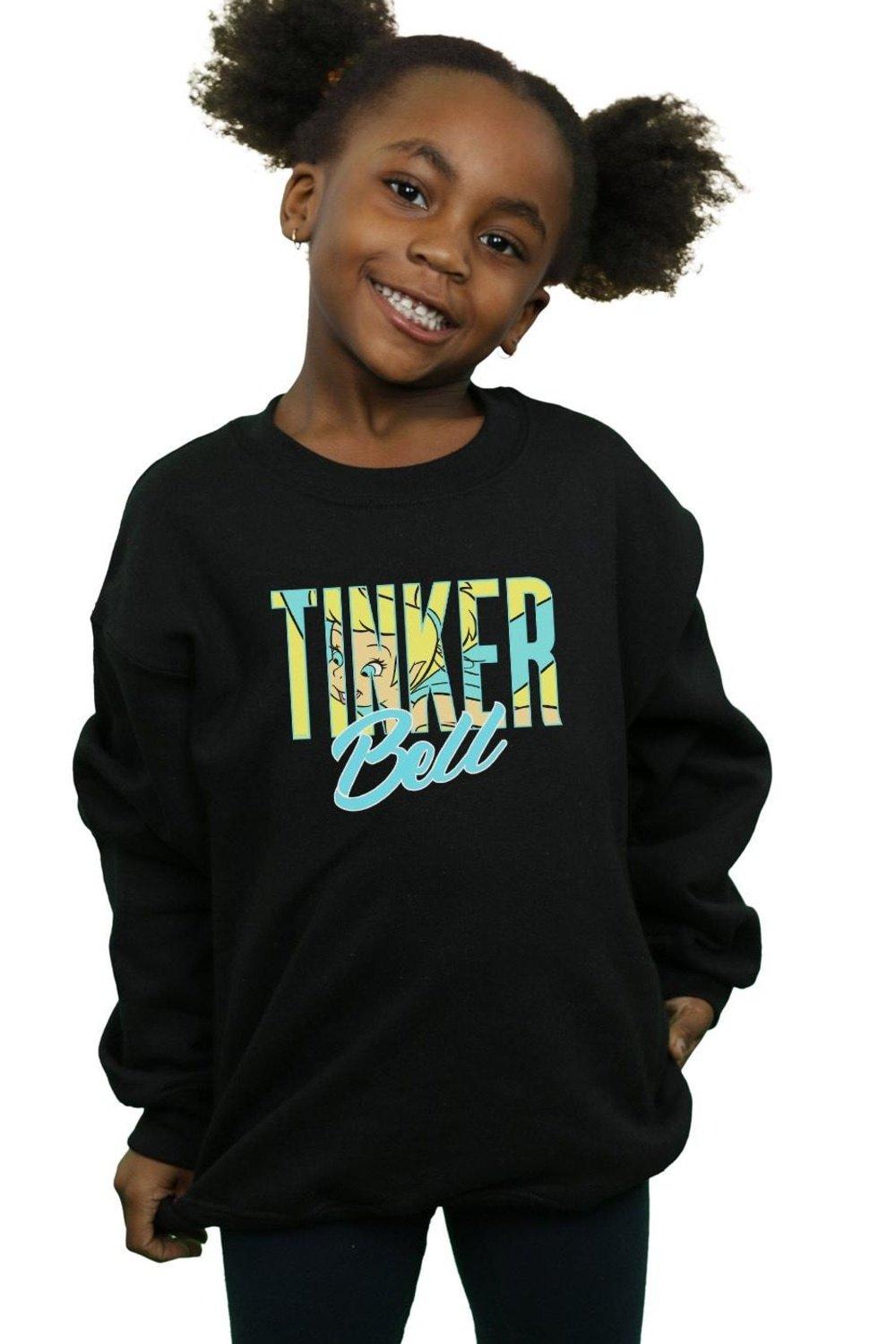 Tinker Bell Wording Infill Sweatshirt