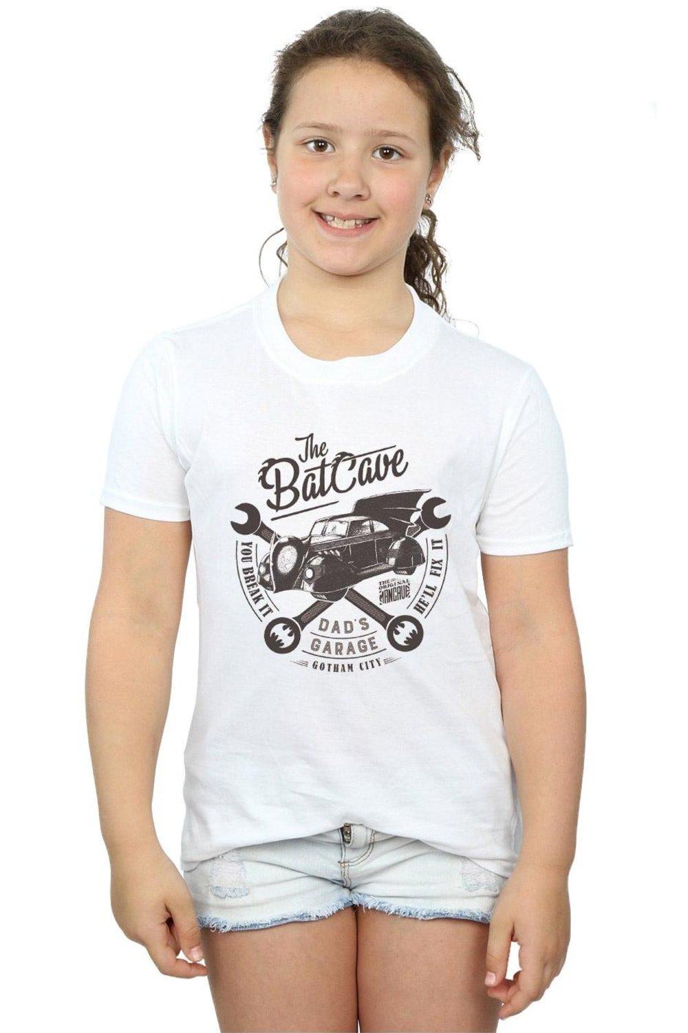 Batman Dad’s Garage Cotton T-Shirt