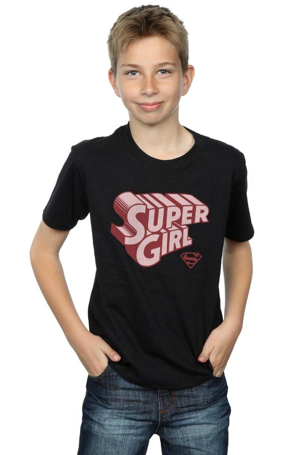 Supergirl Retro Logo T-Shirt