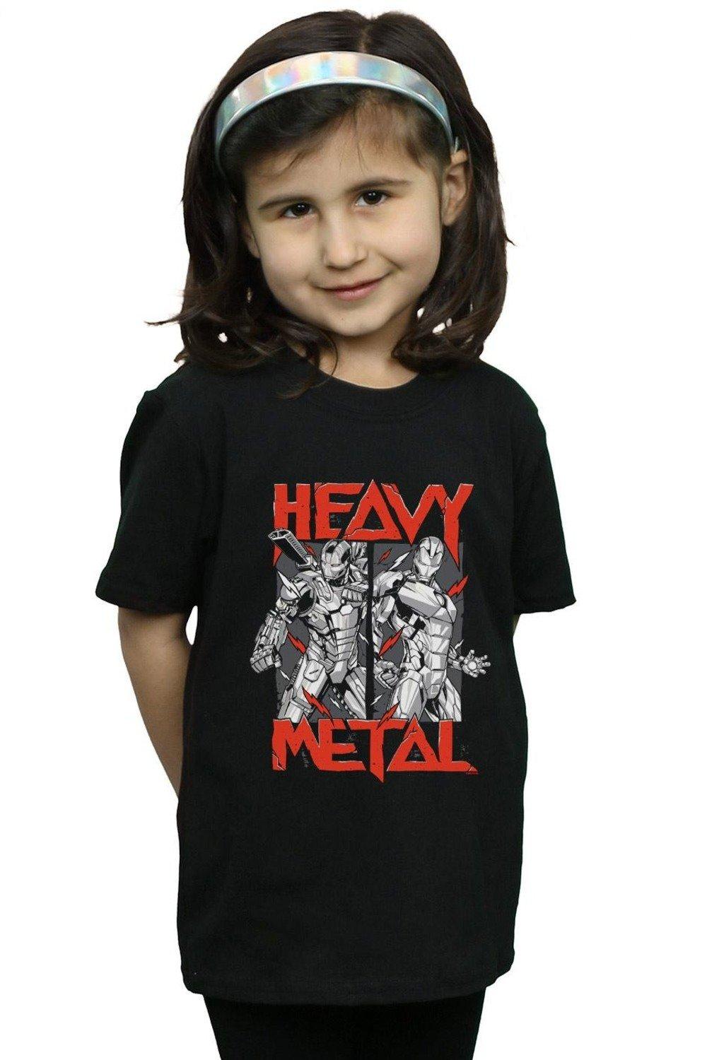 Iron Man Heavy Metal Cotton T-Shirt