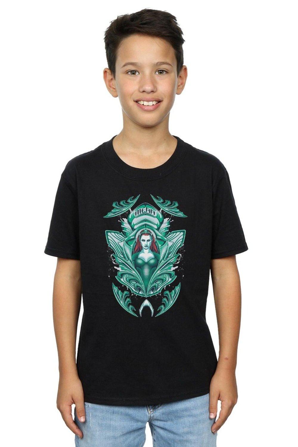 Aquaman Mera Crest T-Shirt