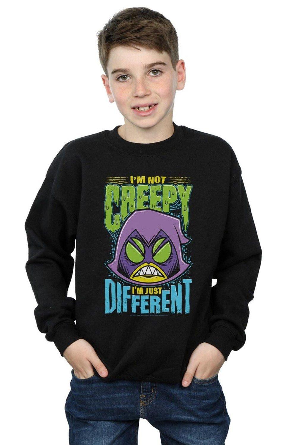 Teen Titans Go Creepy Raven Sweatshirt