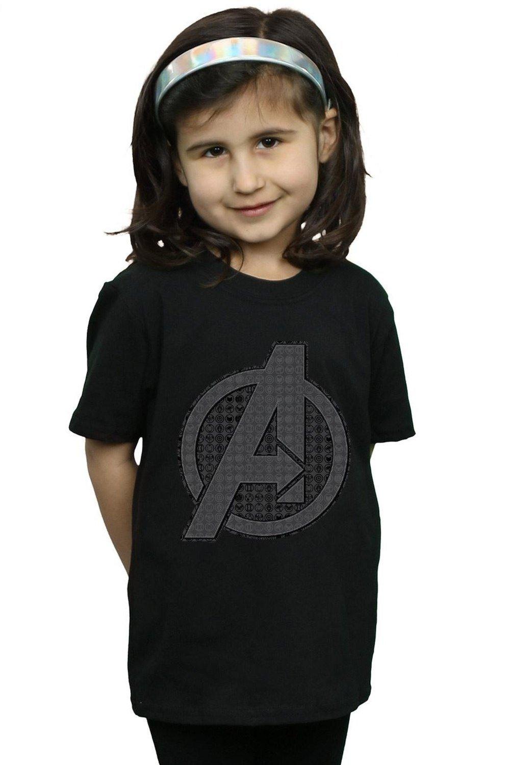 Avengers Endgame Iconic Logo Cotton T-Shirt