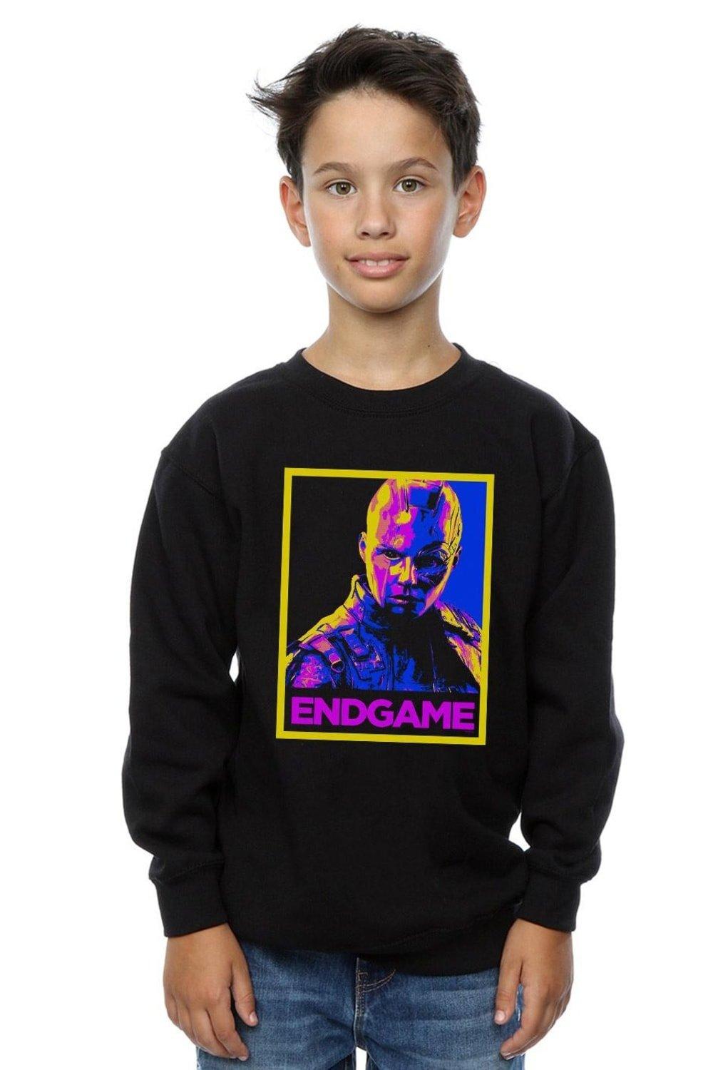 Avengers Endgame Nebula Poster Sweatshirt