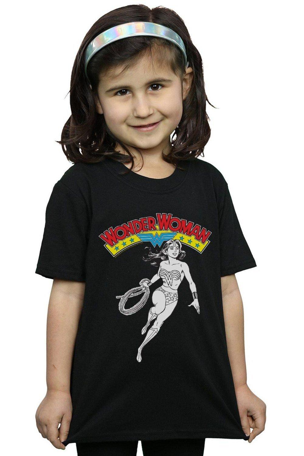Wonder Woman Lasso Cotton T-Shirt