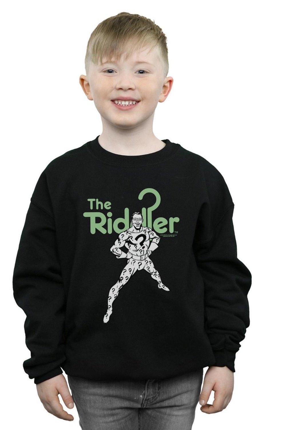 The Riddler Mono Action Pose Sweatshirt