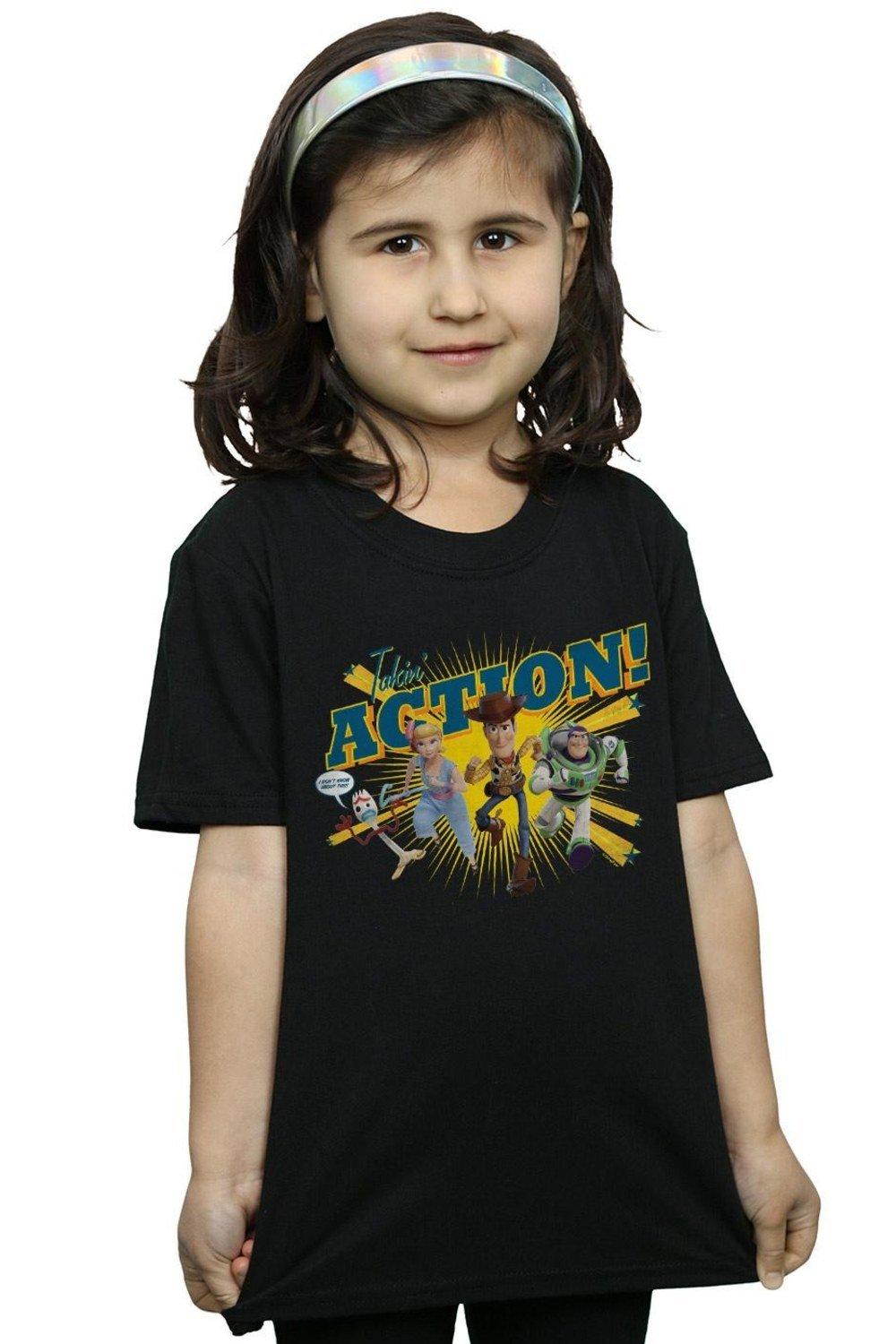 Toy Story 4 Takin’ Action Cotton T-Shirt