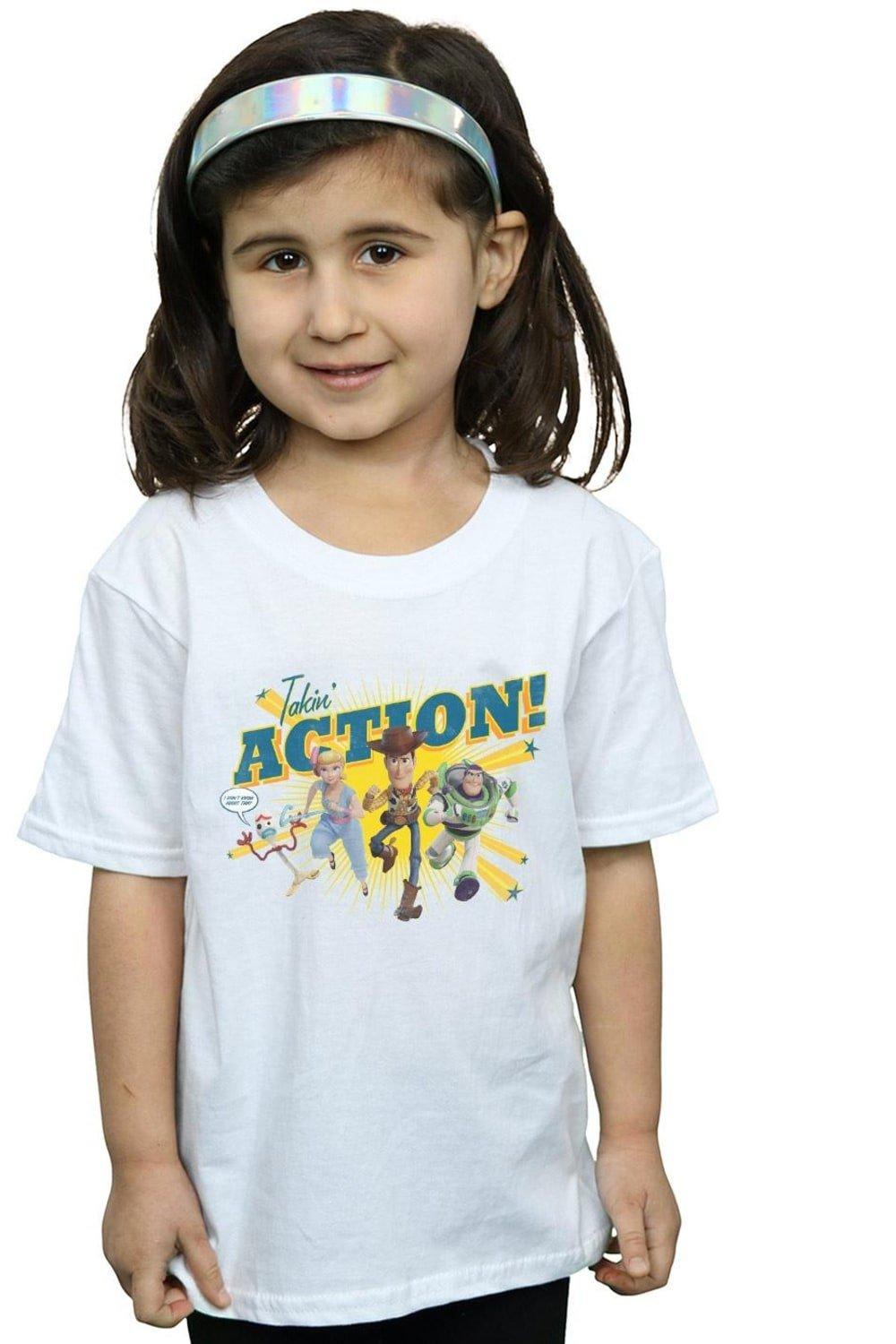 Toy Story 4 Takin’ Action Cotton T-Shirt