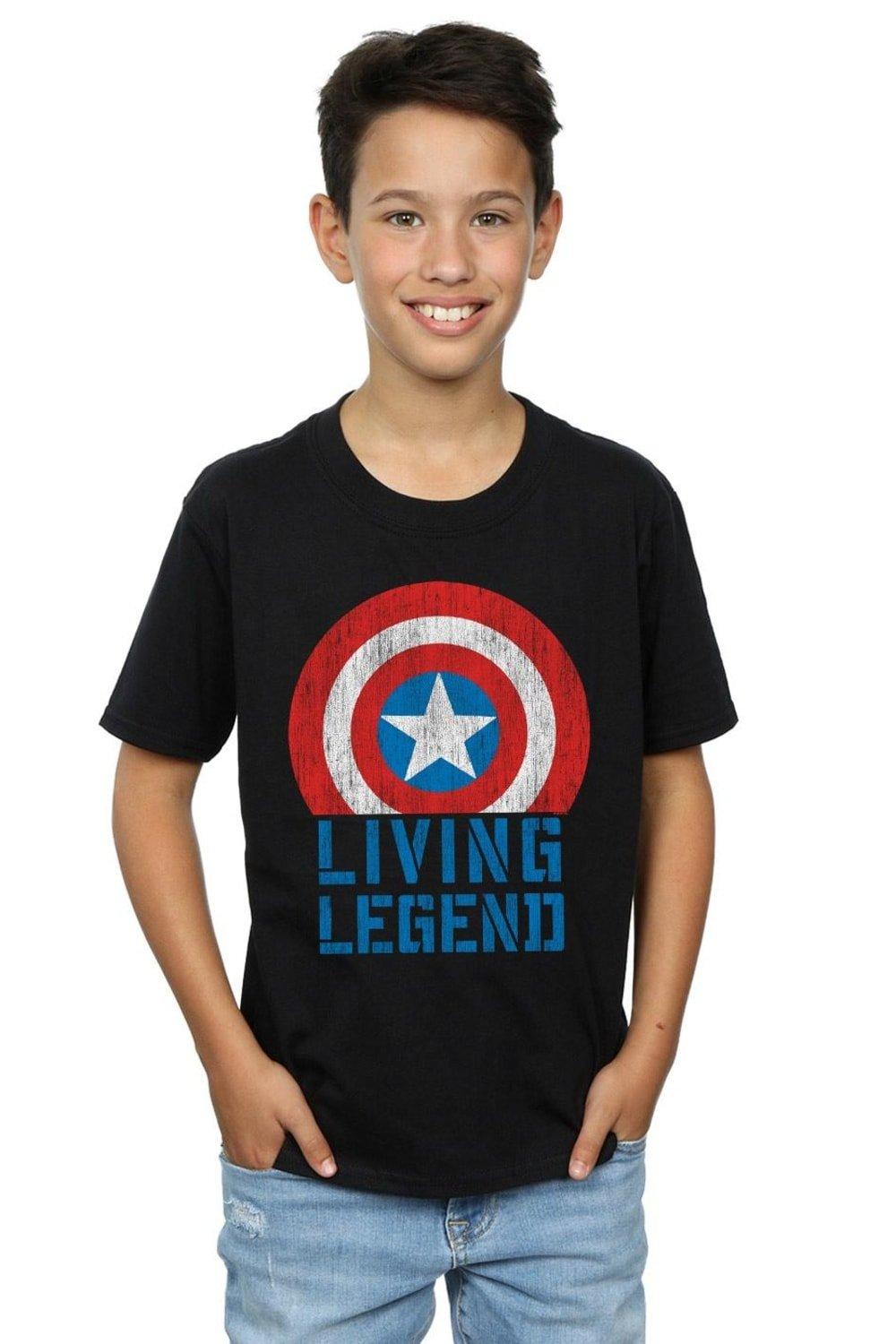 Captain America Living Legend T-Shirt