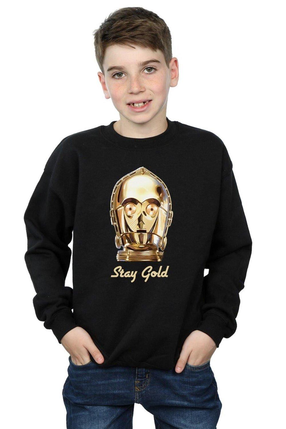 The Rise Of Skywalker C-3PO Stay Gold Sweatshirt