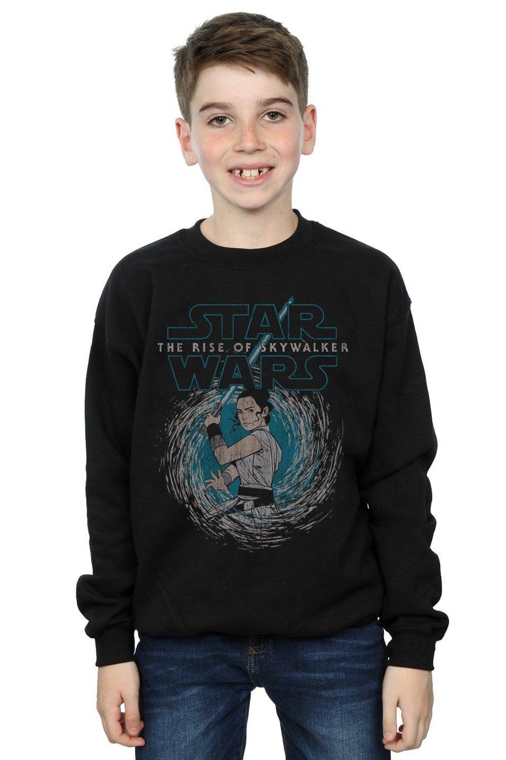The Rise Of Skywalker Rey Whirl Sweatshirt