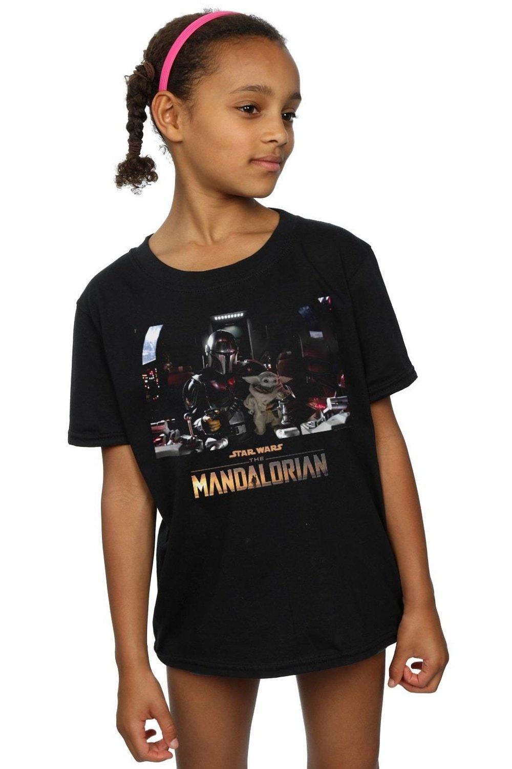 The Mandalorian Child On Board Cotton T-Shirt