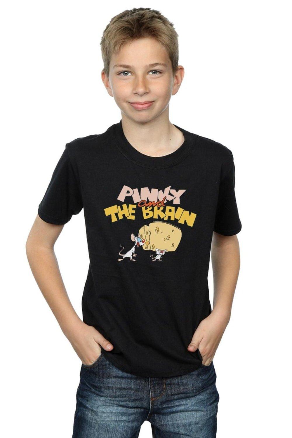 Pinky And The Brain Cheese Head T-Shirt