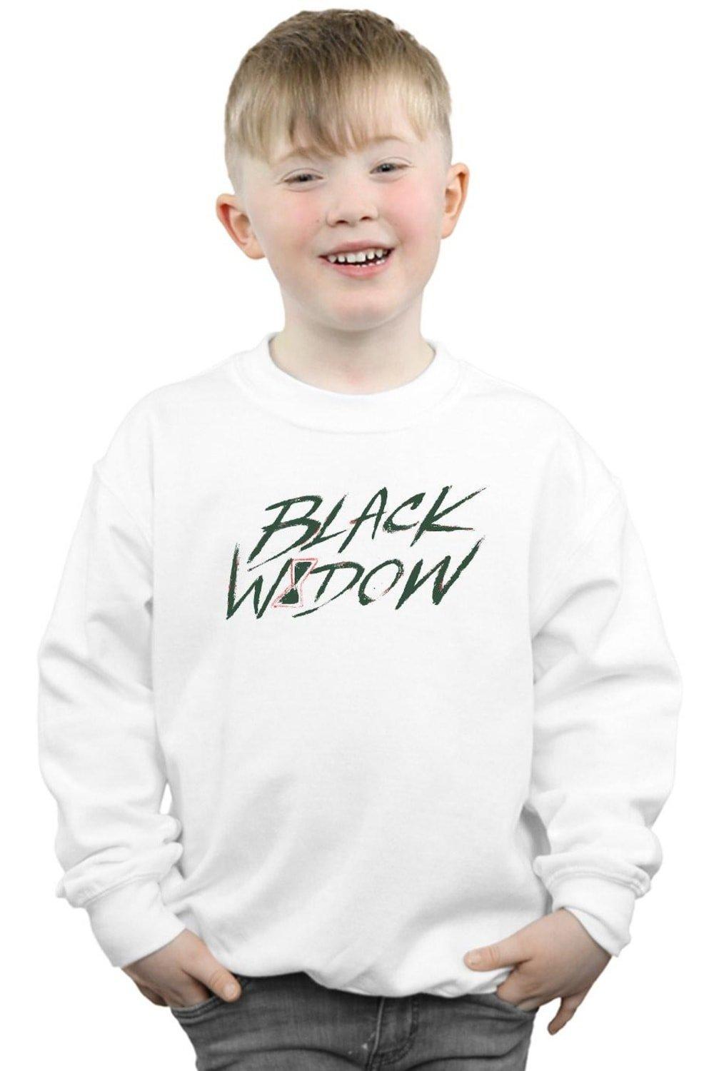 Black Widow Movie Alt Logo Sweatshirt