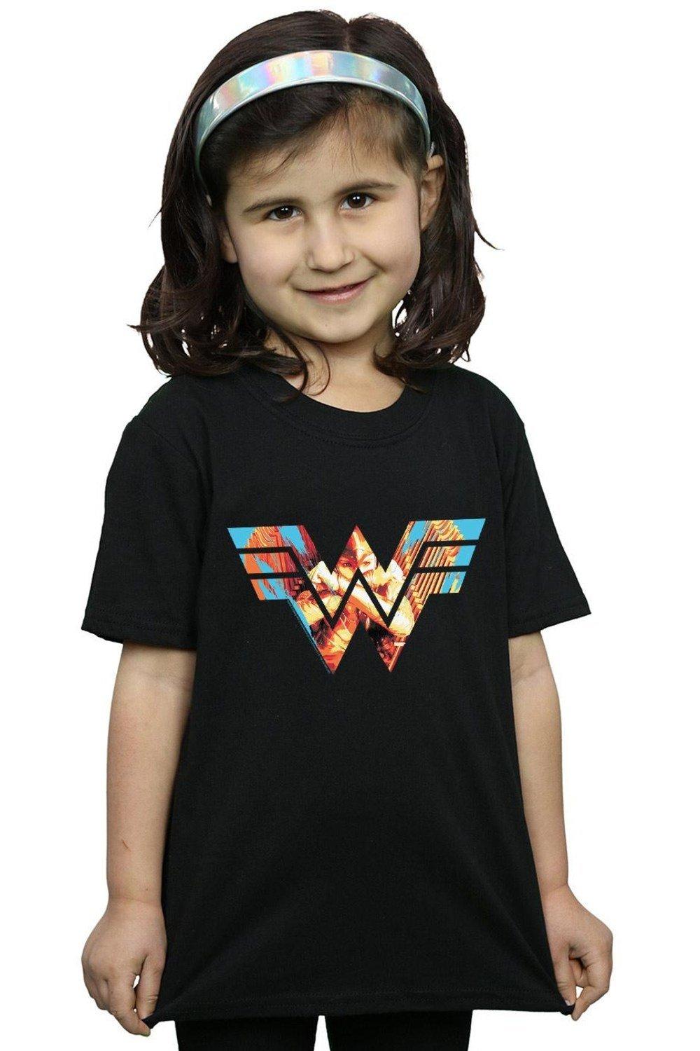 Wonder Woman 84 Symbol Crossed Arms Cotton T-Shirt