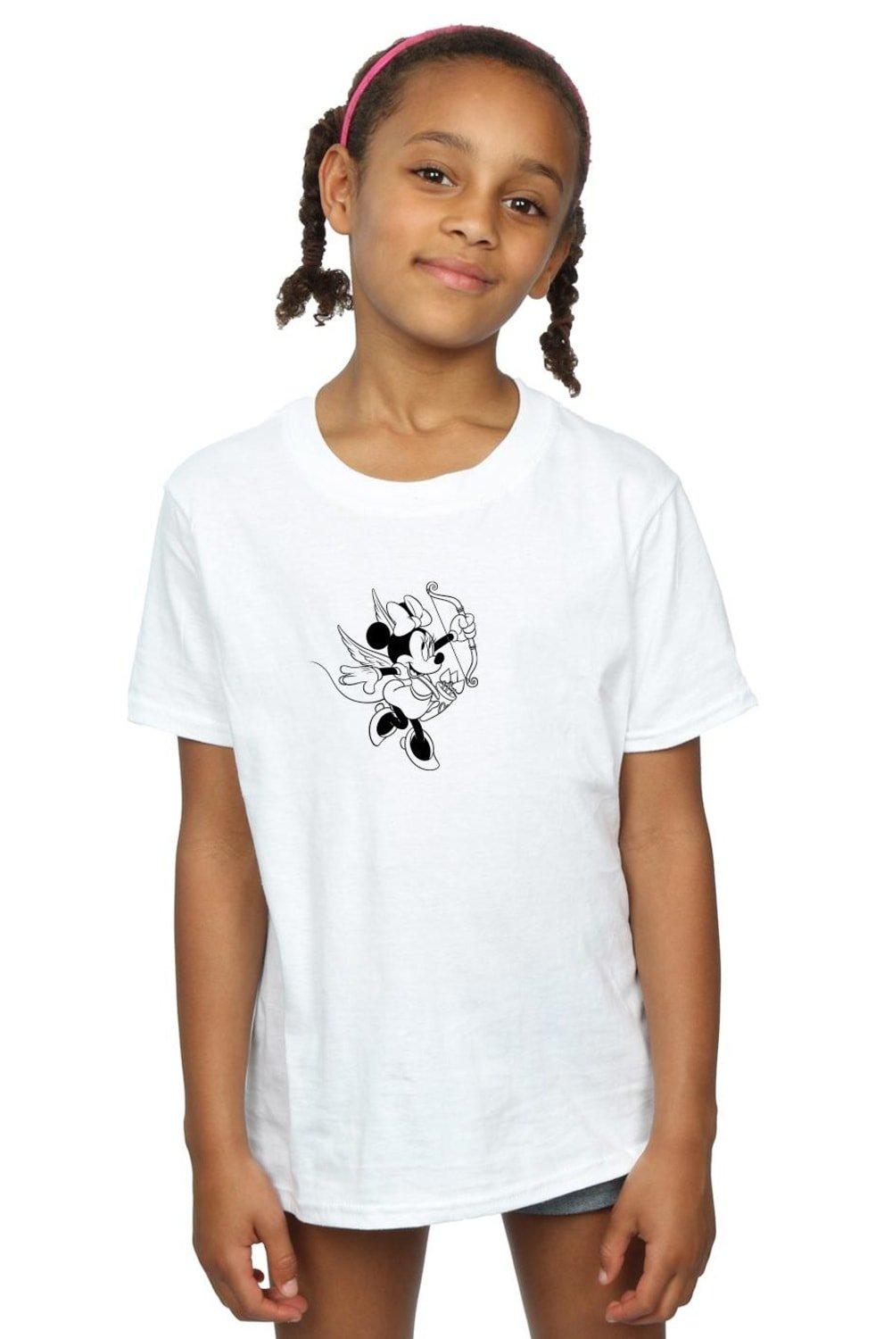 Minnie Mouse Love Cherub Cotton T-Shirt