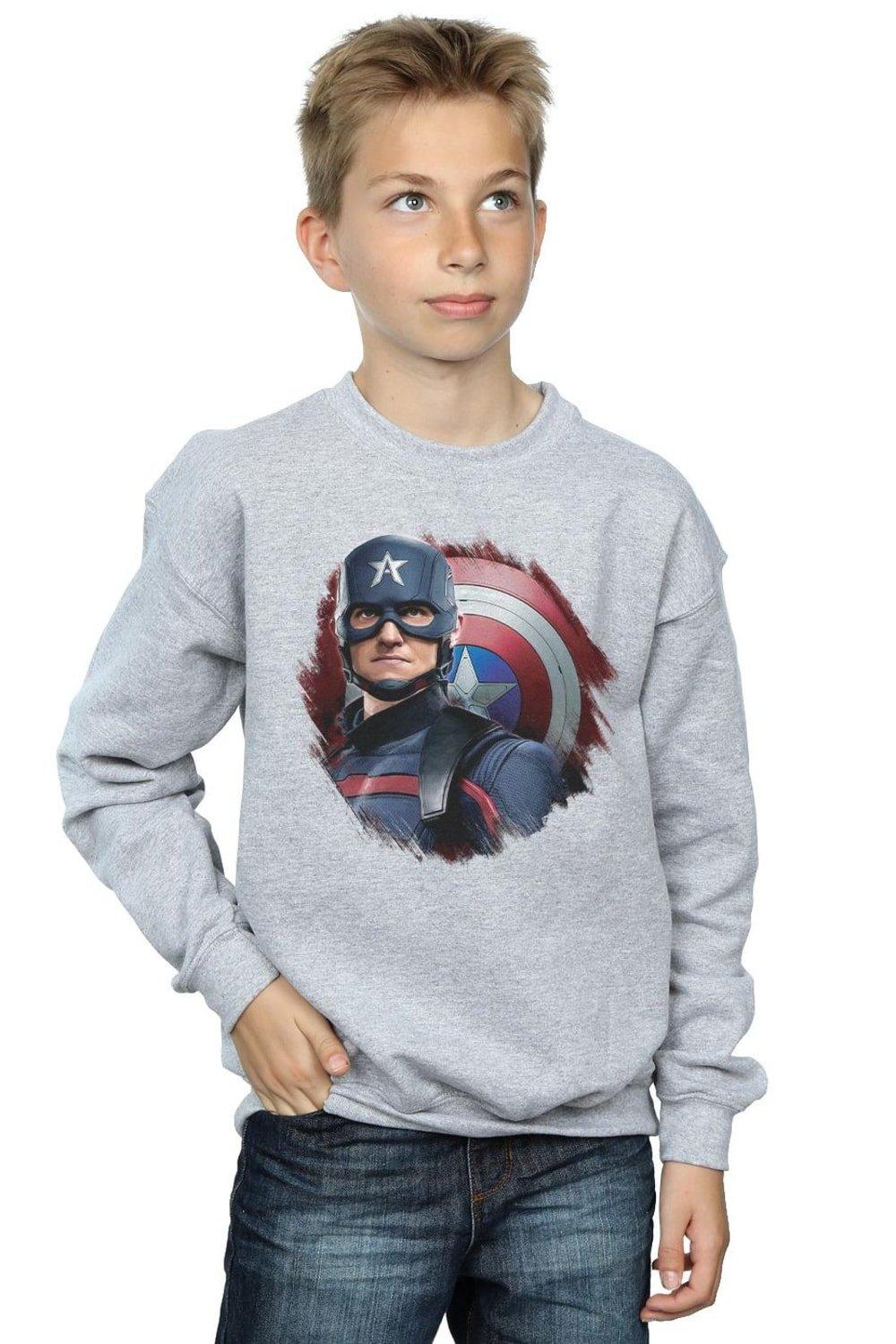 The Falcon And The Winter Soldier Captain America Stare Sweatshirt