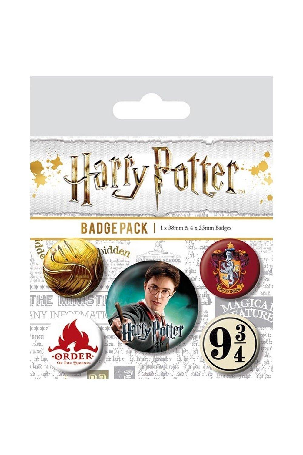 Gryffindor Badge Set (Pack of 5)