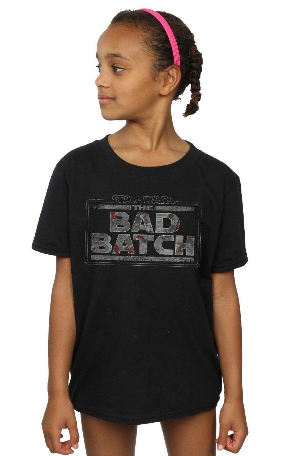 The Bad Batch Texture Logo Cotton T-Shirt