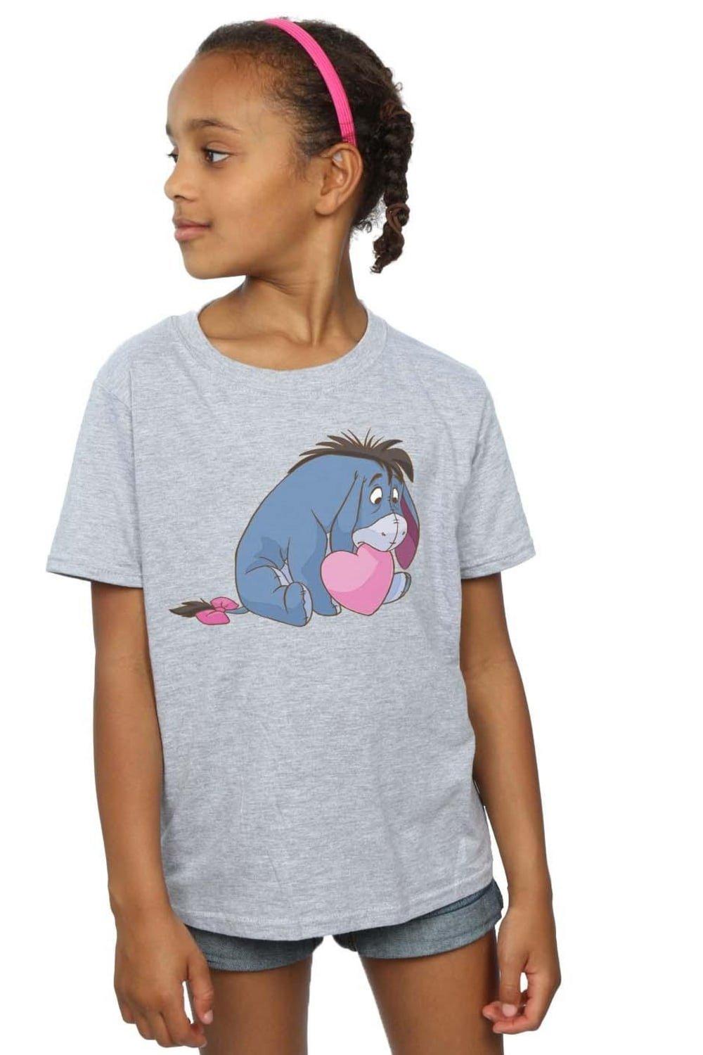 Winnie The Pooh Eeyore Mouth Cotton T-Shirt