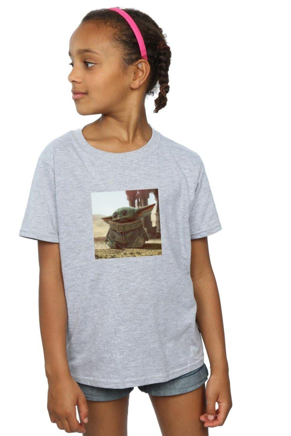 The Mandalorian The Child Scene Cotton T-Shirt