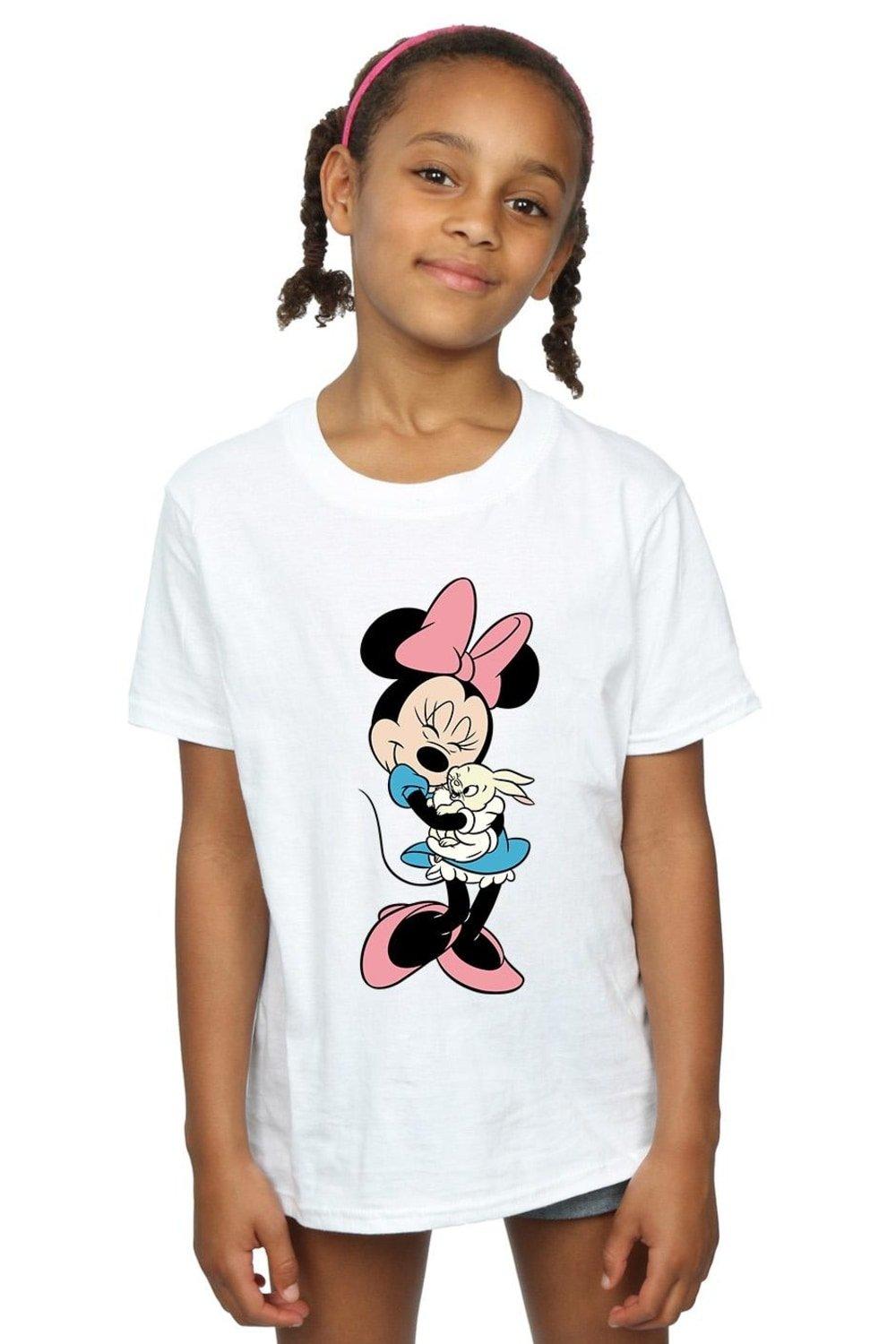 Minnie Mouse Bunny Hug Cotton T-Shirt