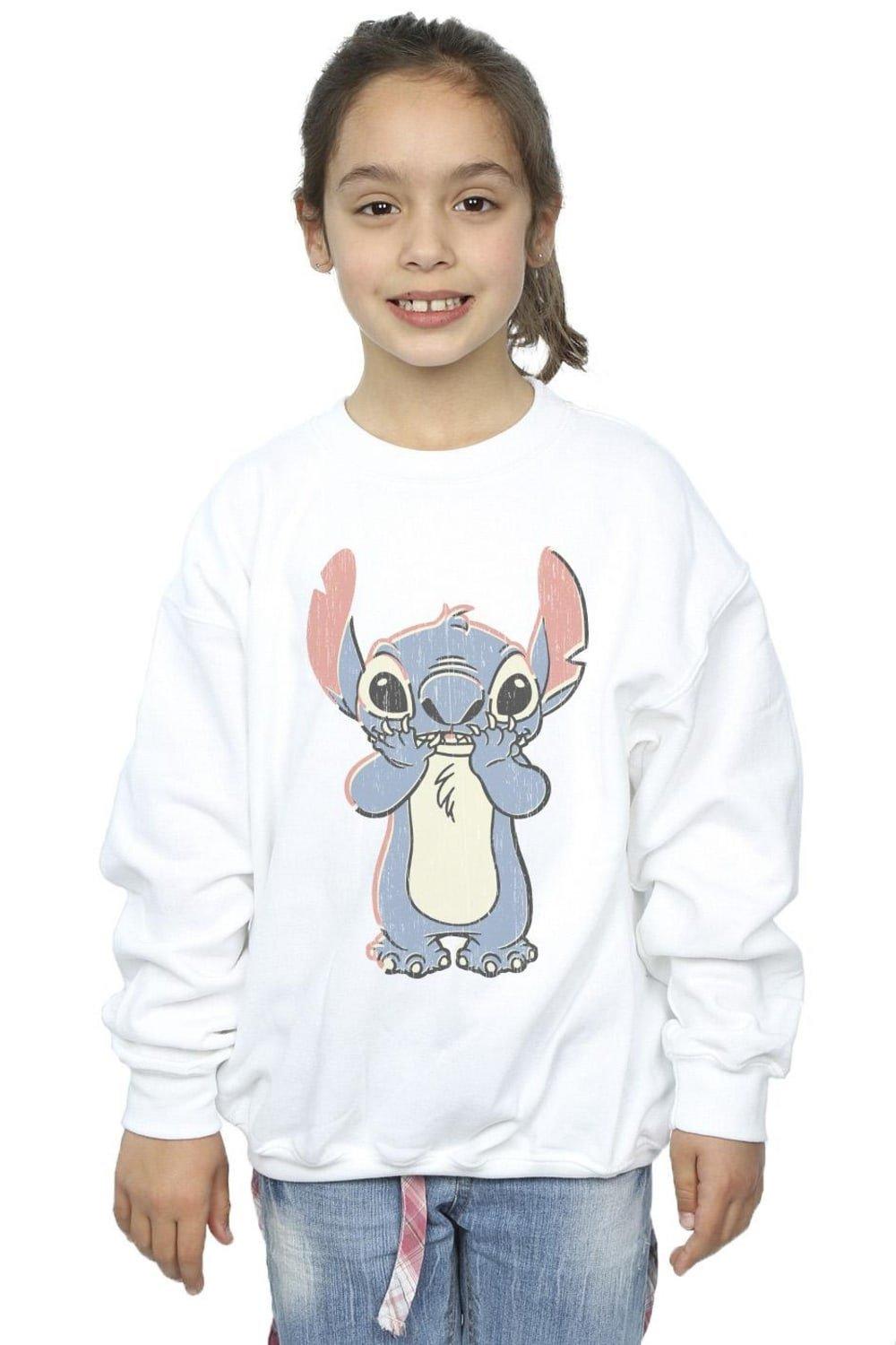Lilo And Stitch Big Print Sweatshirt