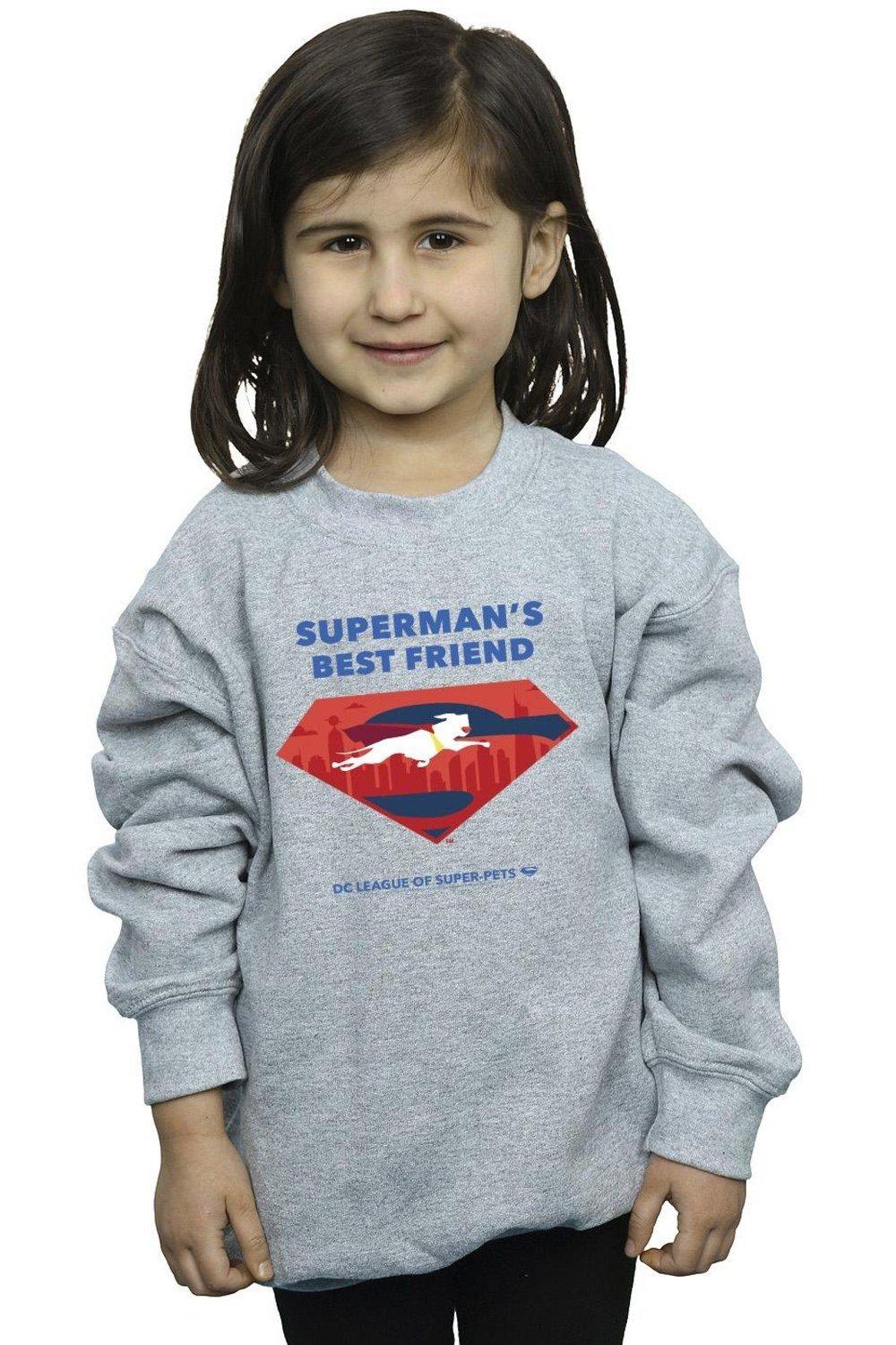 DC League Of Super-Pets Superman’s Best Friend Sweatshirt