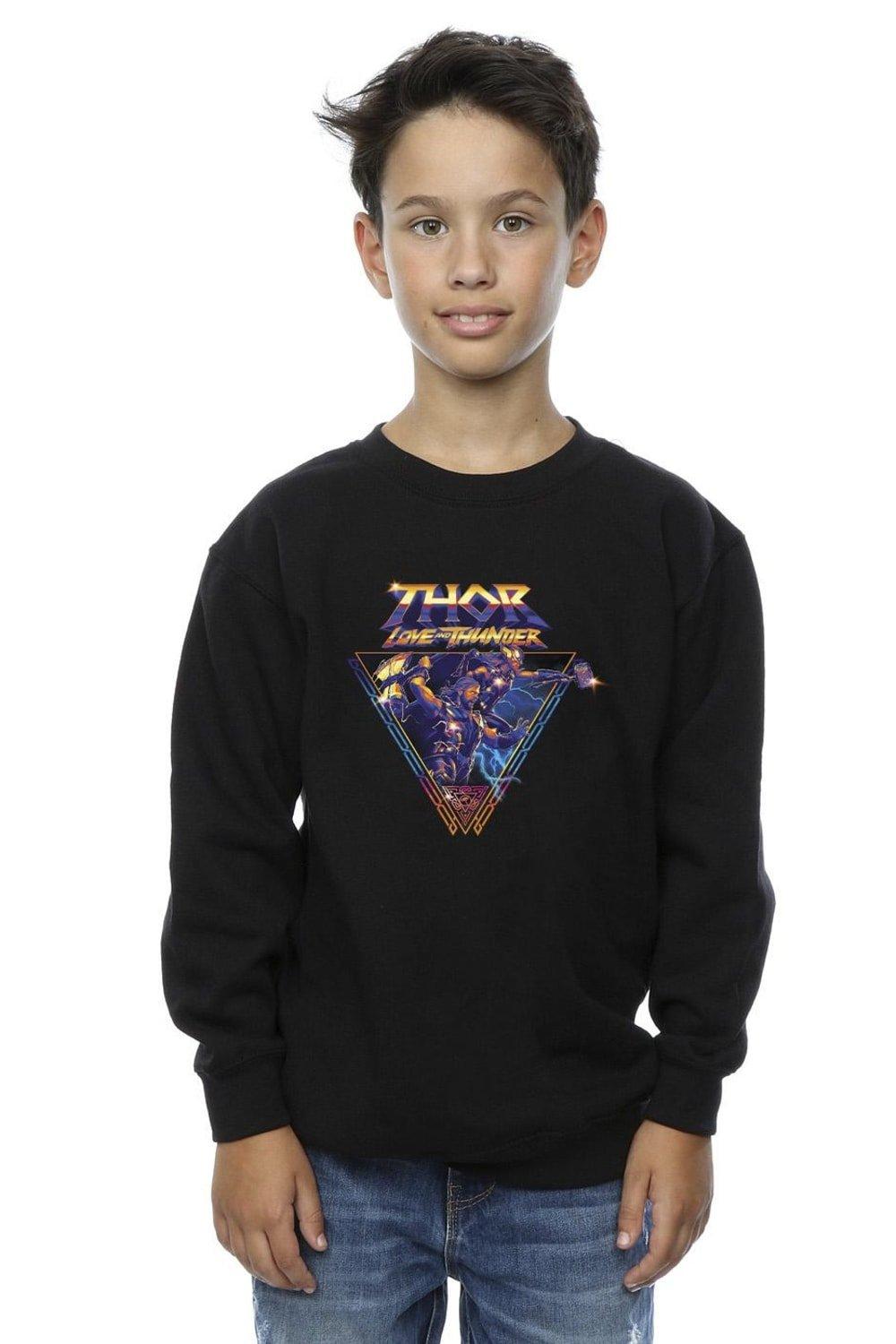 Thor Love And Thunder Logo Triangle Sweatshirt