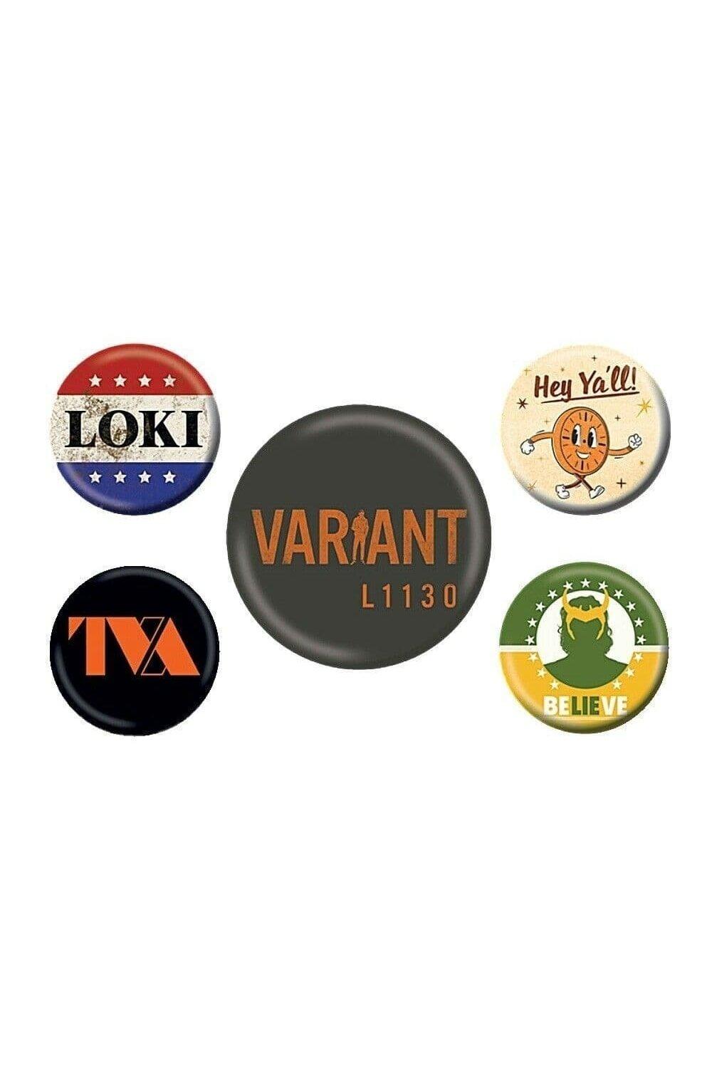 TVA Badge Set (Pack of 5)