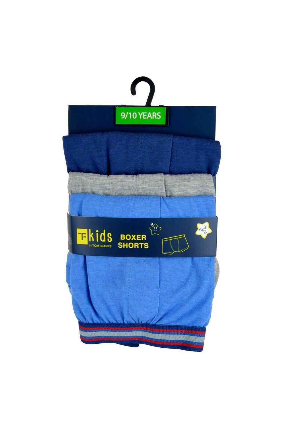 T- Boxer Shorts (Pack Of 3)