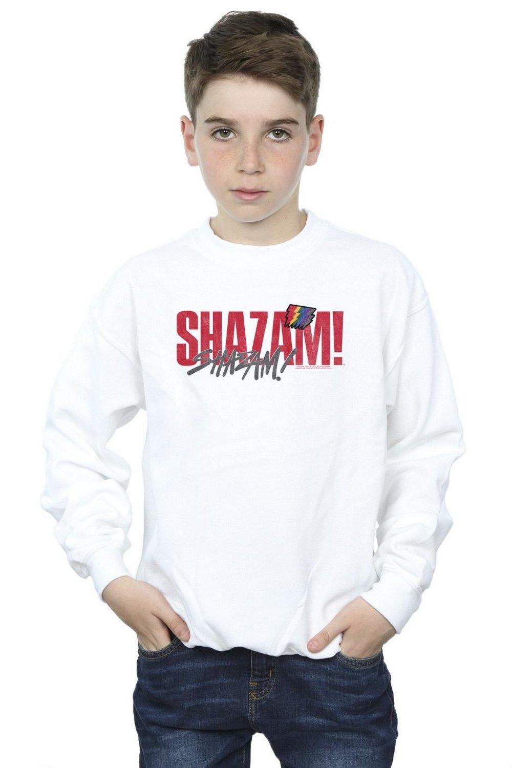 Shazam Fury Of The Gods Pride Distress Sweatshirt